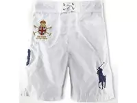 2011 shorts-polo ralph lauren logo white